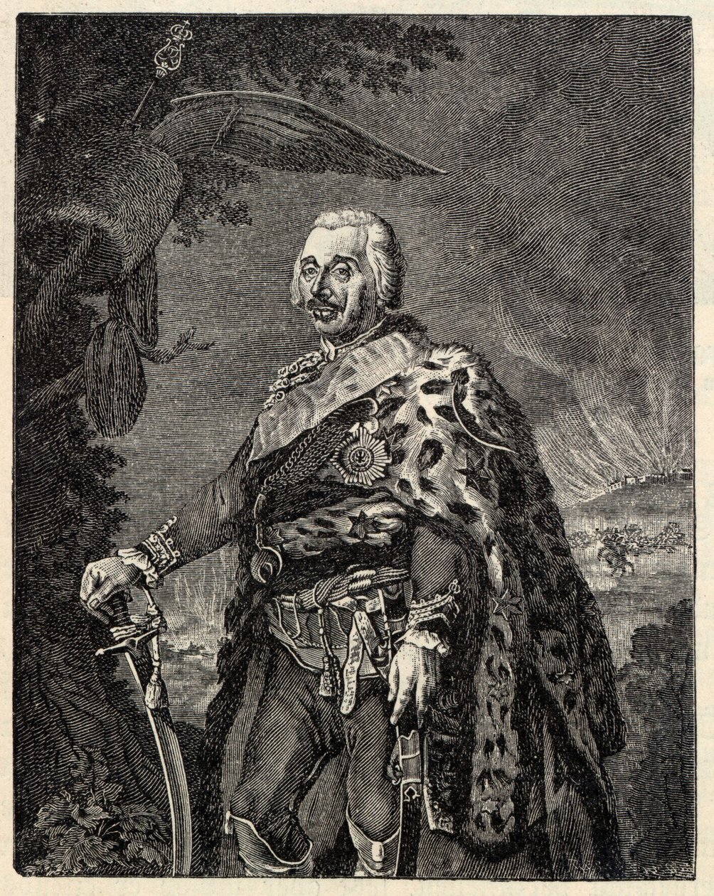 General Hans Joachim von Zieten 1699-1786. av Gottfried Daniel Berger
