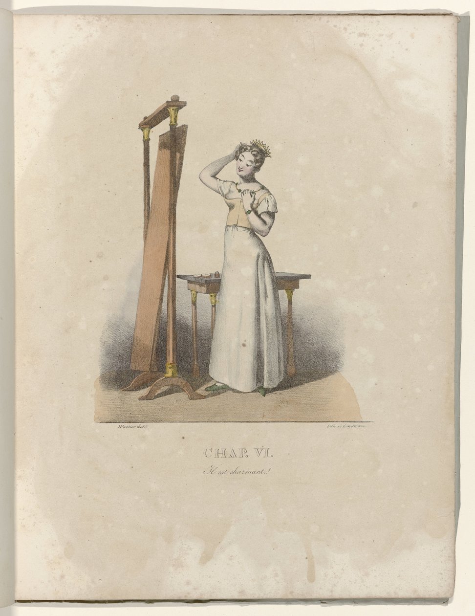 The Born of a Milliner, 1828: Kap. VI: Han är charmig av Gottfried Engelmann