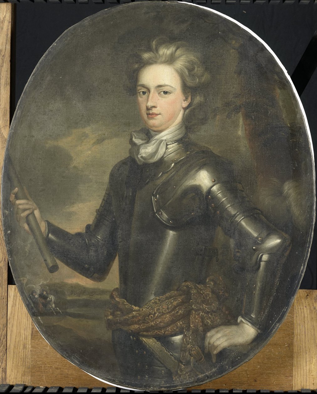 Porträtt av den första earlen av Albemarle av Gottfried Kneller (copy after)