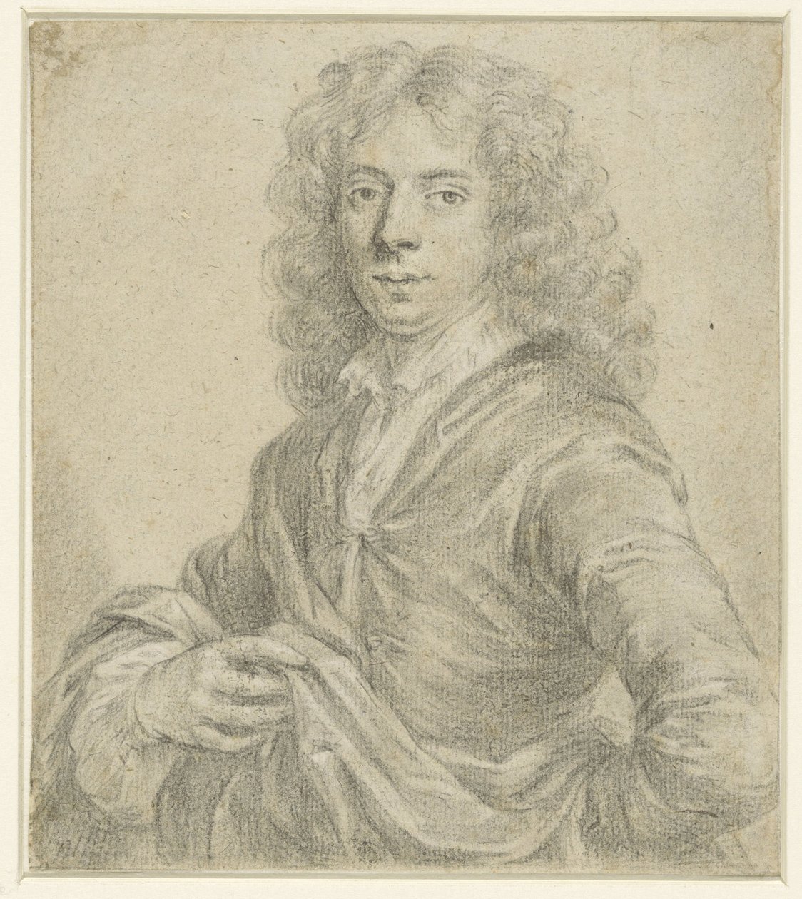 Porträtt av Steffan Wolters, samlare i Amsterdam av Gottfried Kneller