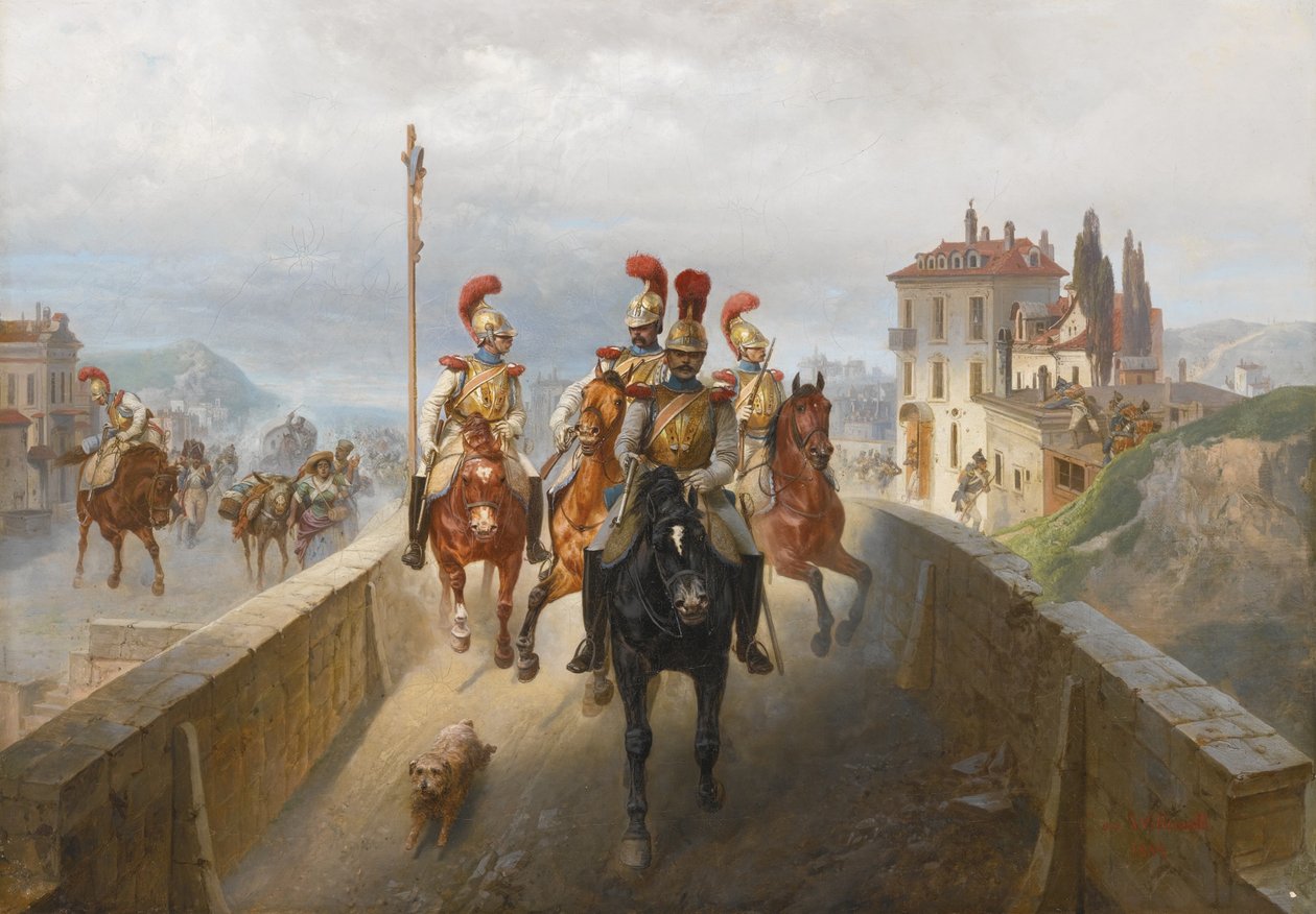 Napoleonska trupper av Gottfried Willewalde