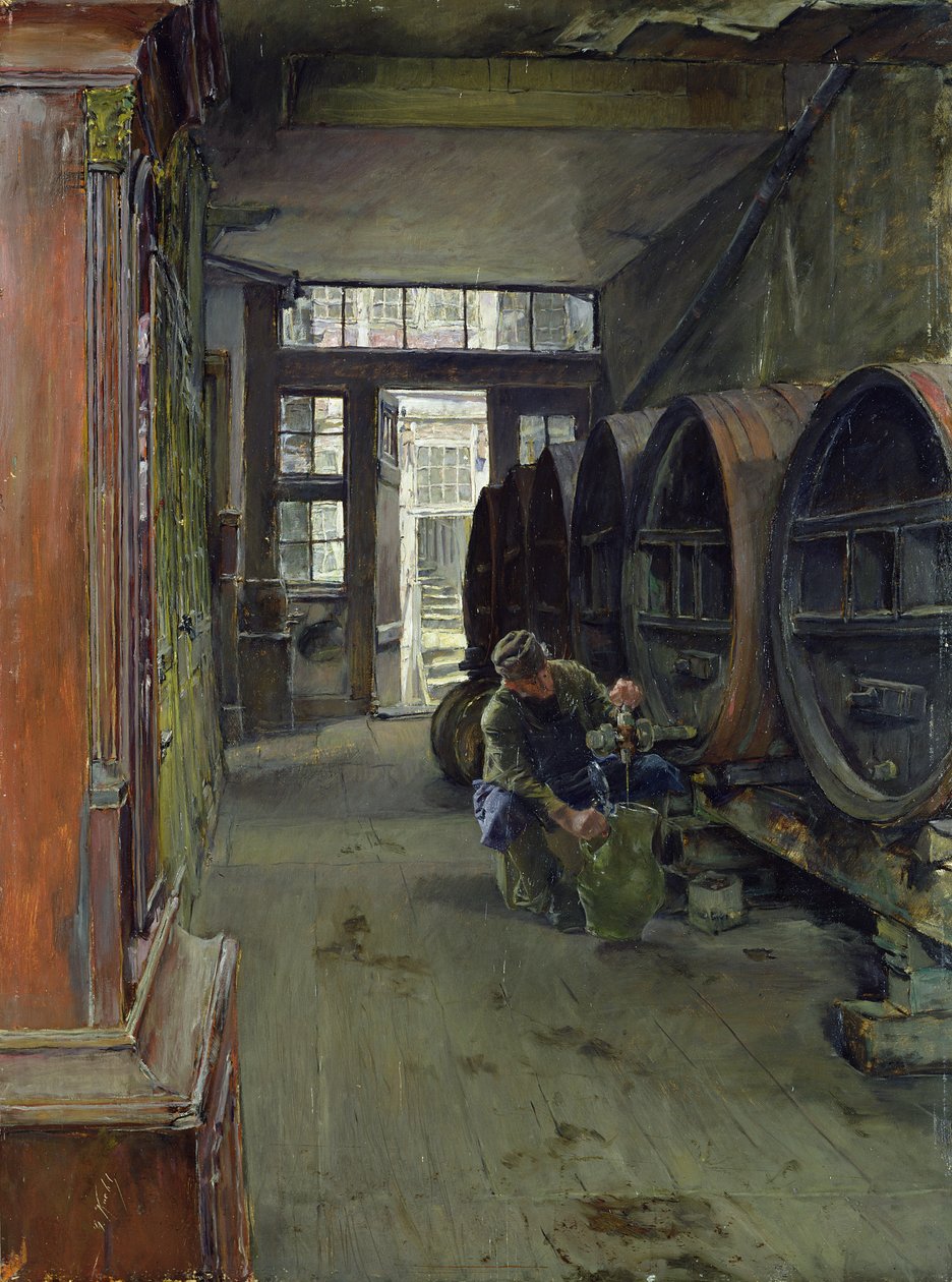 I vinägerfabriken i Hamburg, 1891 av Gotthardt Johann Kuehl