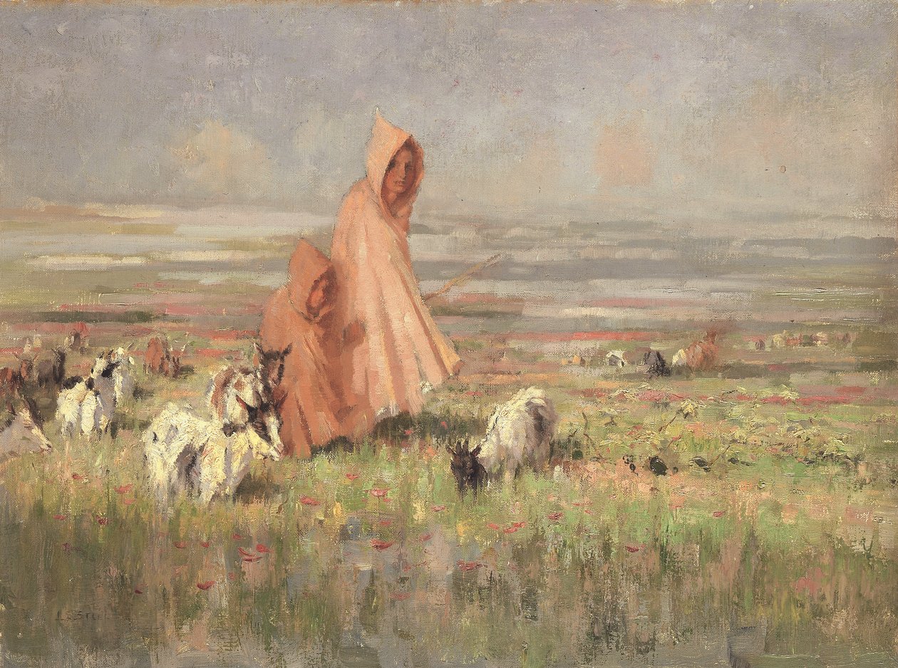 En marockansk getflock (olja på duk) av Gourlay Steell