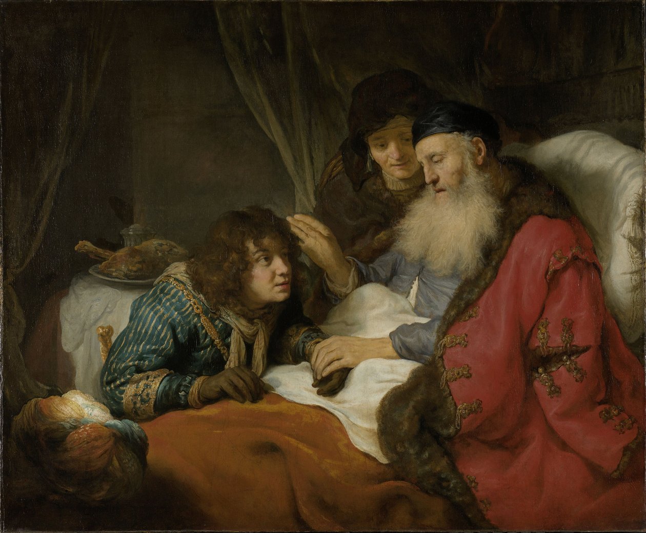 Isaac Blessing Jacob, c.1638 av Govaert Flinck