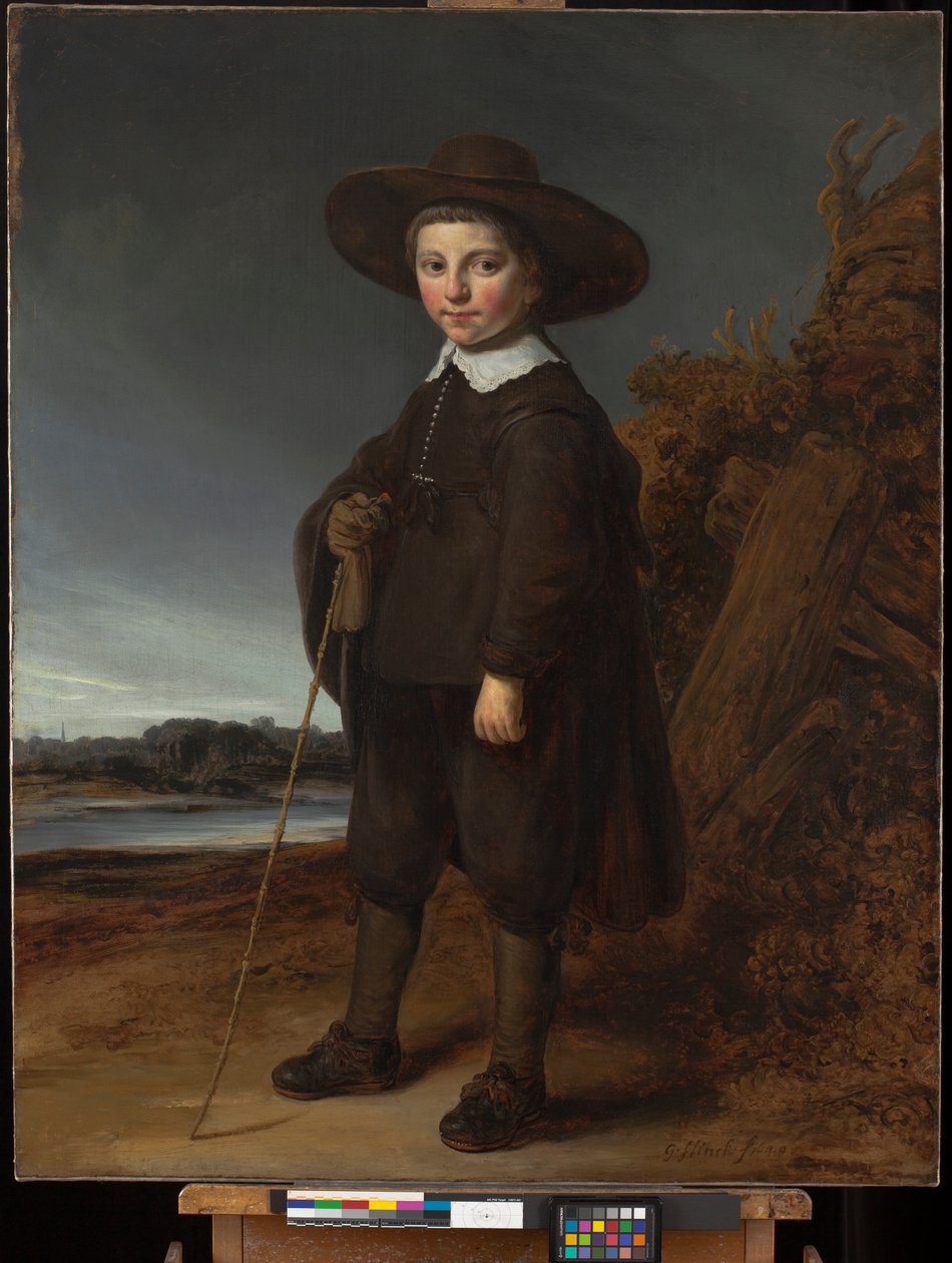Porträtt av en pojke, 1640 av Govaert Flinck