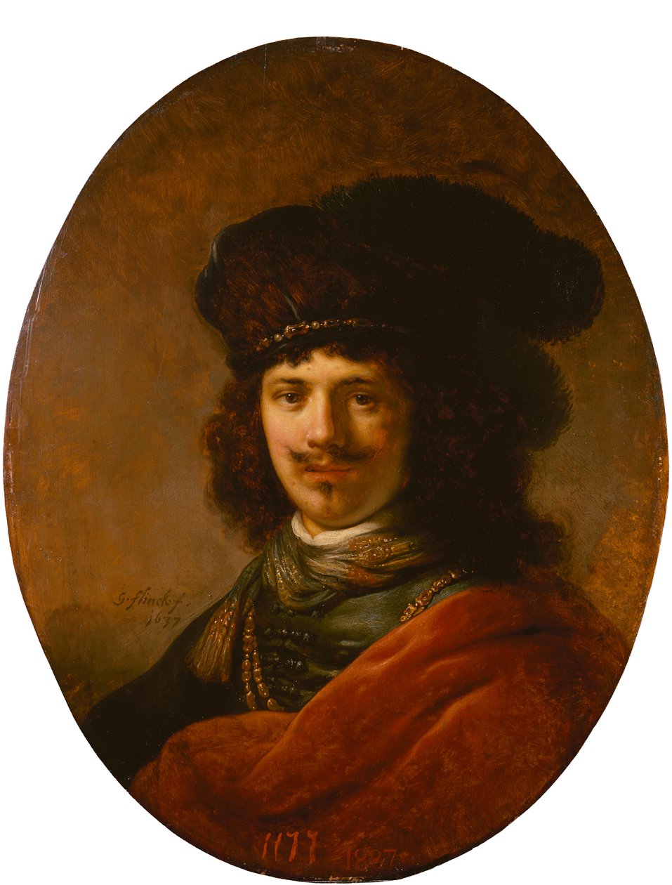 Porträtt av en ung man, 1637. av Govaert Flinck