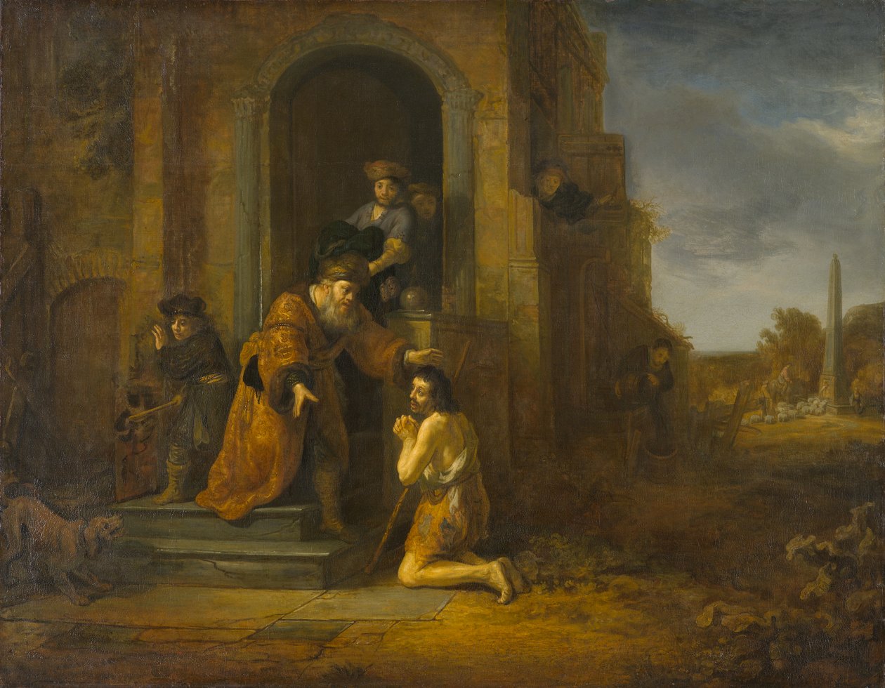 Den förlorade sonens återkomst, ca 1640-1642 av Govaert Flinck