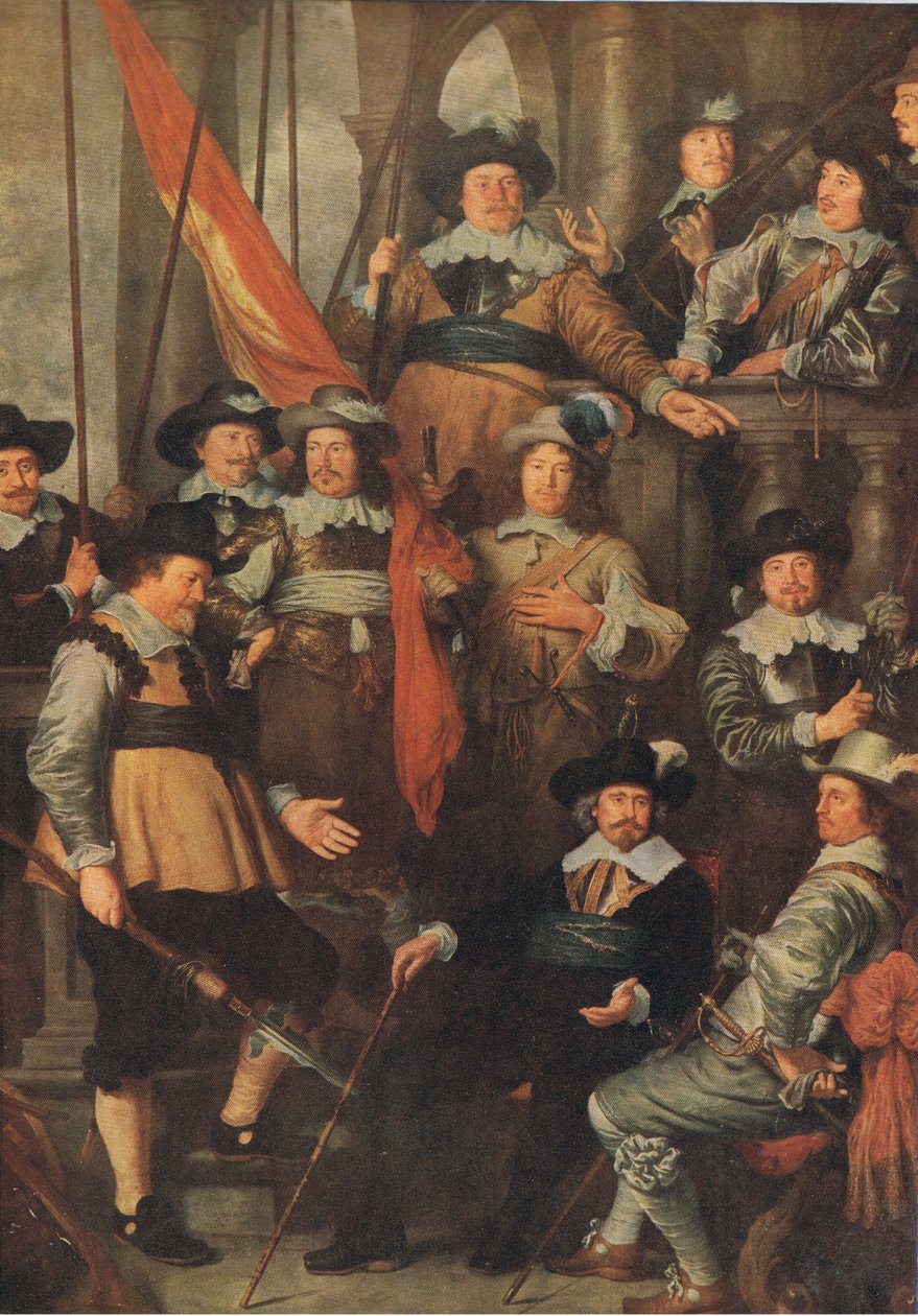 Civic Guards sällskap i Amsterdam 1645, Bibbys Annual, 1916-17 av Govaert Flinck