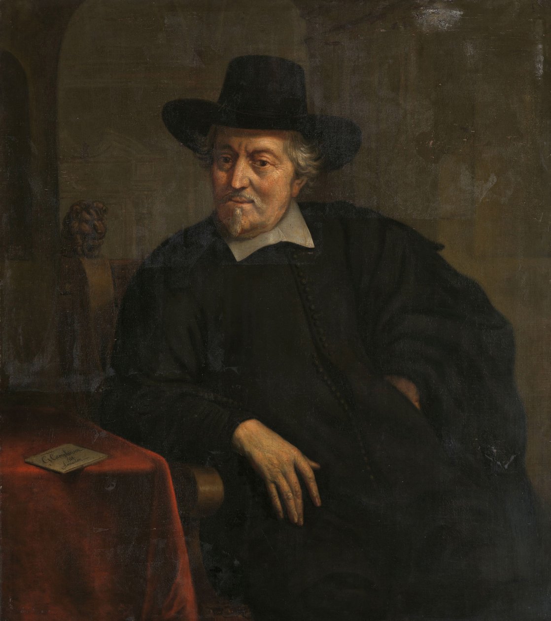 Självporträtt, mellan 1660 och 1672. av Govert Dircksz Camphuysen
