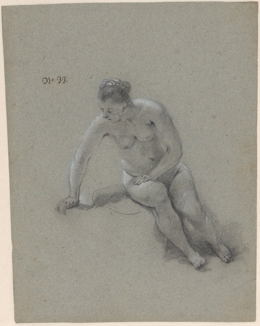 Sittande kvinna av Govert Flinck (attributed to)
