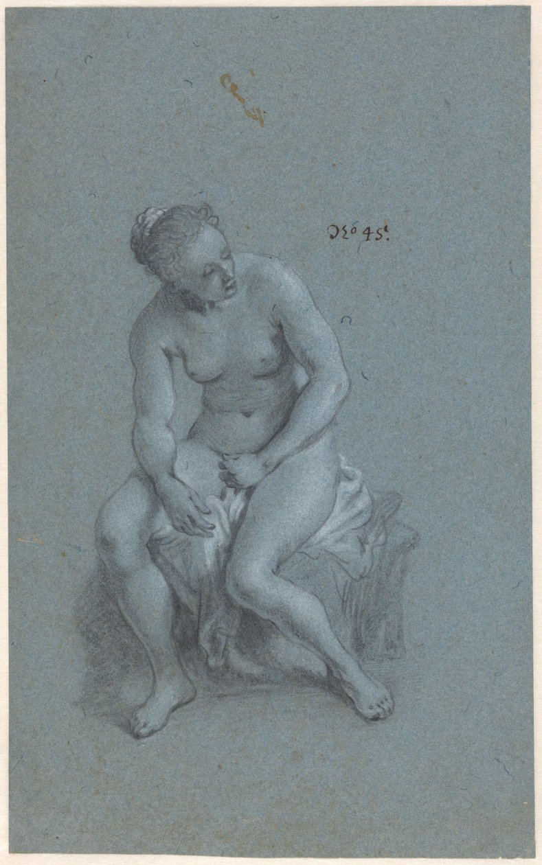 Sittande kvinna av Govert Flinck (attributed to)