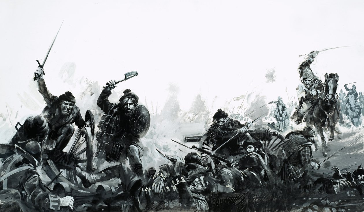 Slaget vid Culloden av Graham Coton