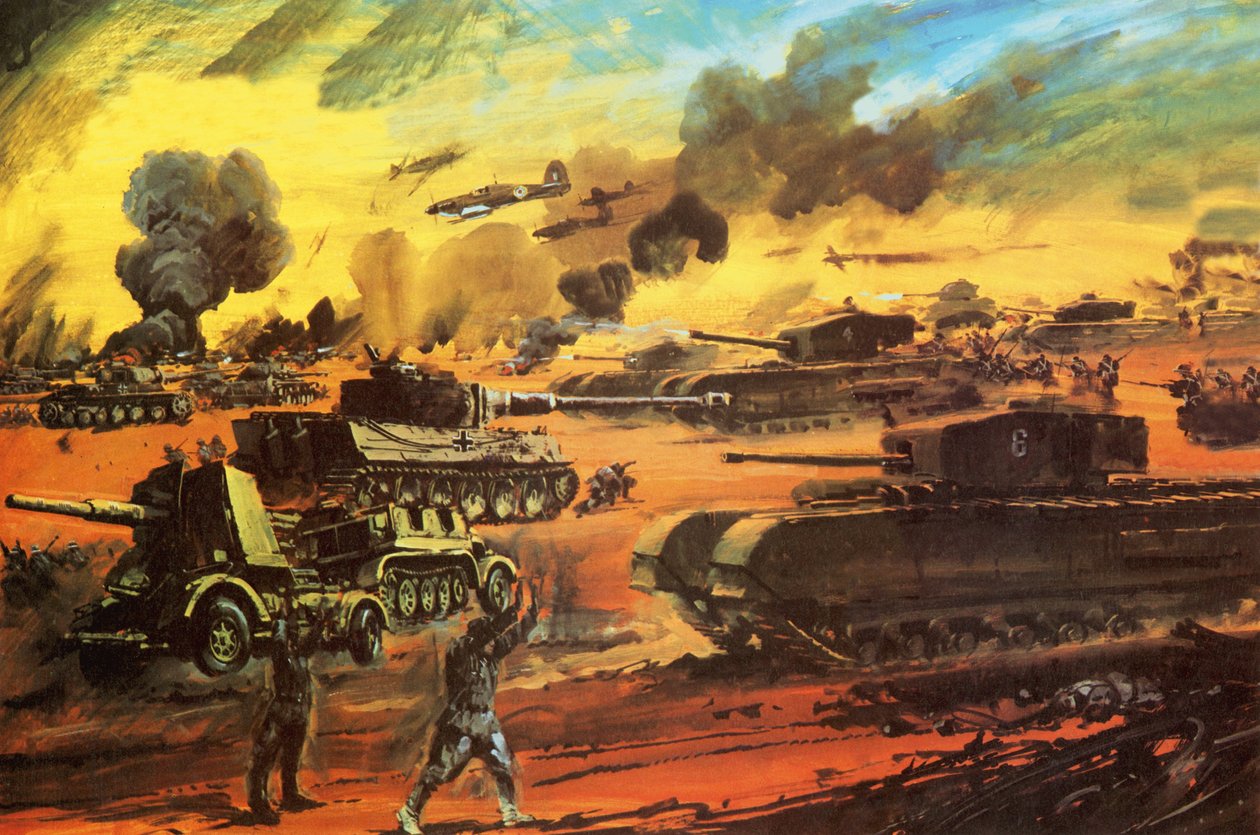 Slaget vid El Alamein av Graham Coton