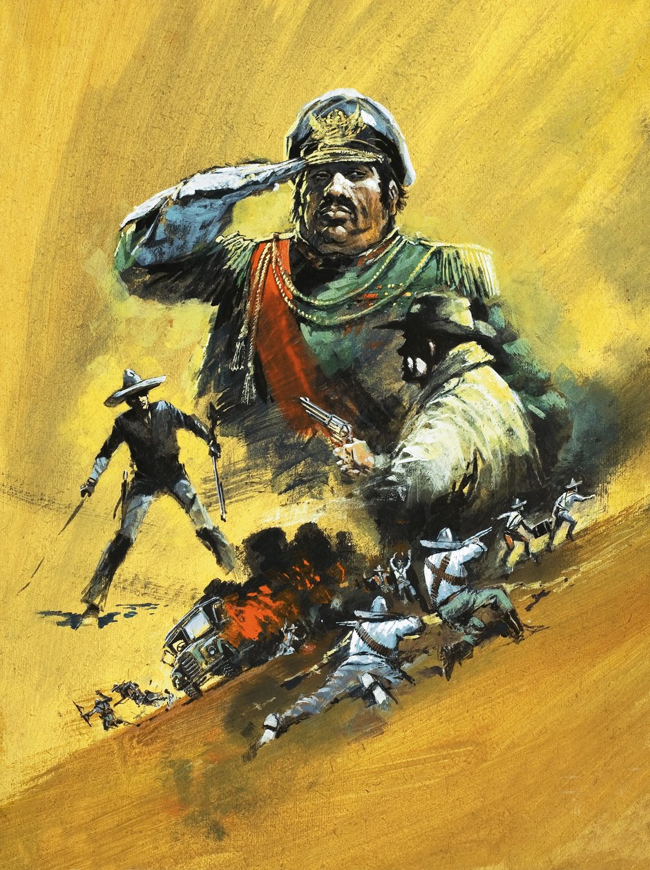 Oidentifierad mexikansk officer av Graham Coton