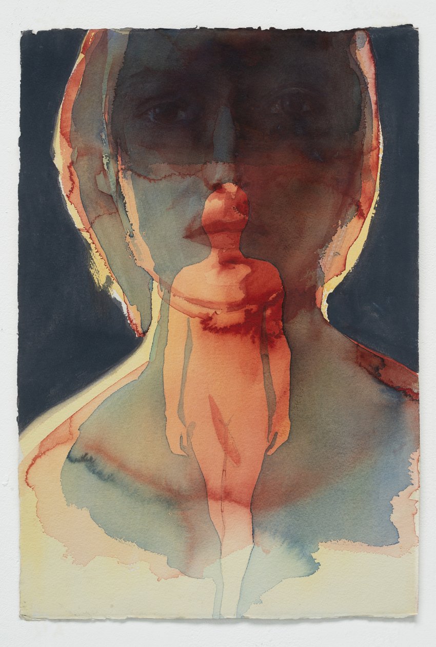 Emergence, 2015 (akvarell på Arches) av Graham Dean