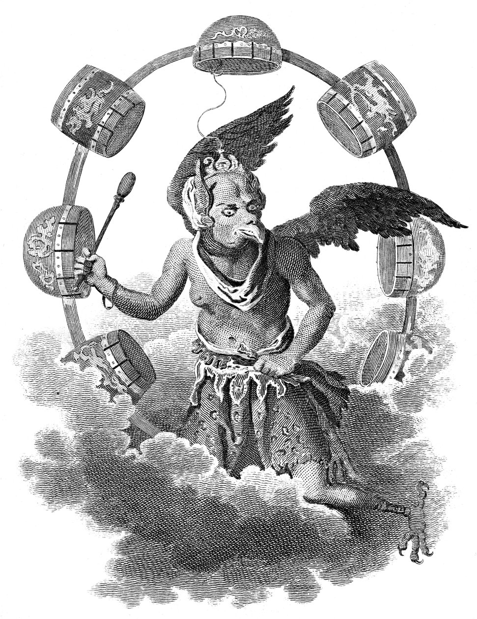 Kinesernas Jupiter, tidigt 1800-tal av Grainger