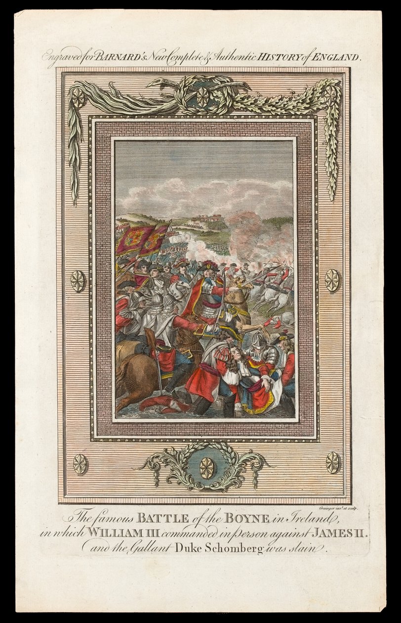 ?Det berömda slaget vid Boyne på Irland, 1690? av Grainger