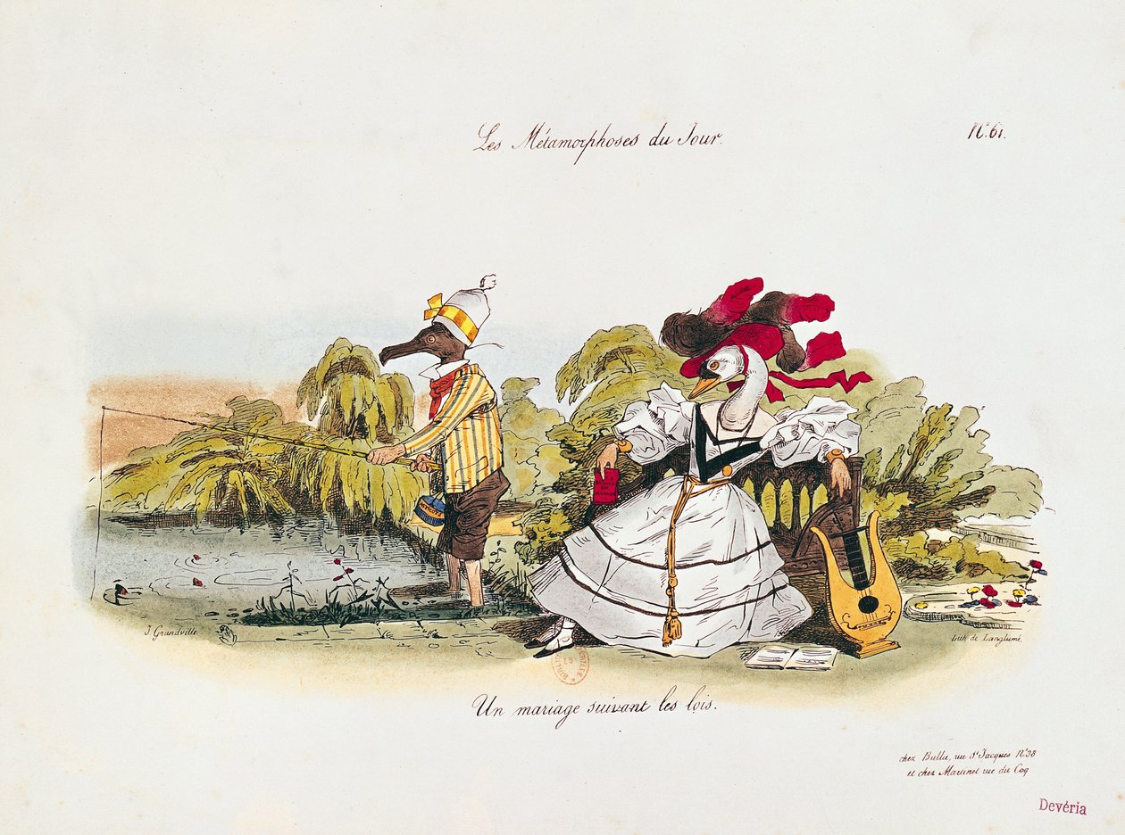 Marriage by the Book, karikatyr från 