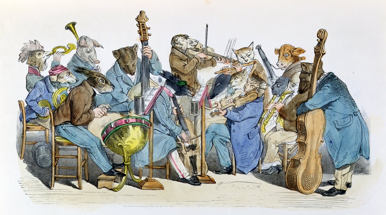 The New Musical Language, karikatyr från 