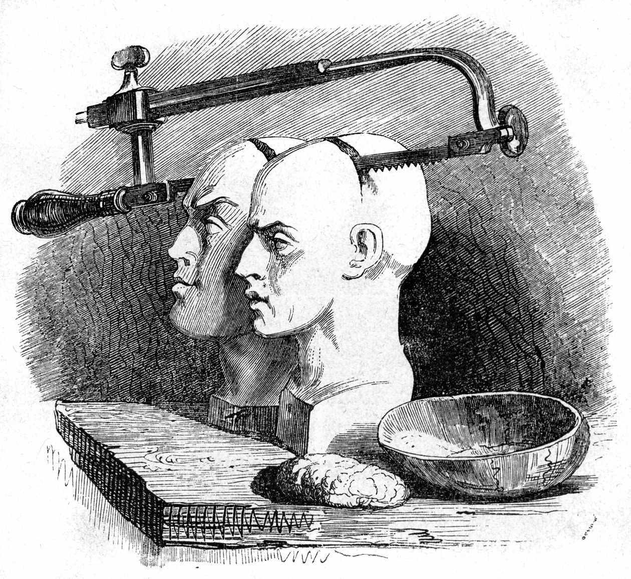 Illustration till Gullivers resor" skriven av Jonathan Swift av Grandville (1803 47)