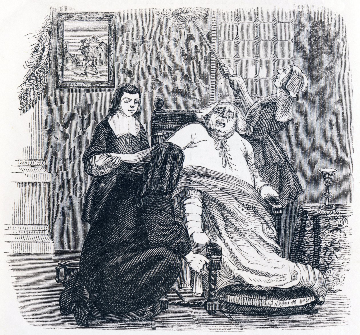 Droppen och spindeln (La goutte et l