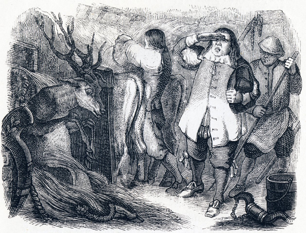 Mästarens öga - Fables av La Fontaine av Grandville