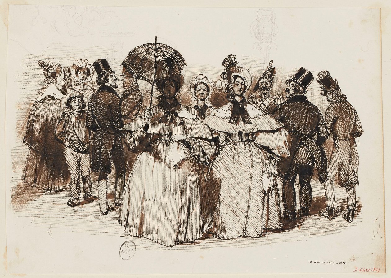 Eleganta människor av Grandville