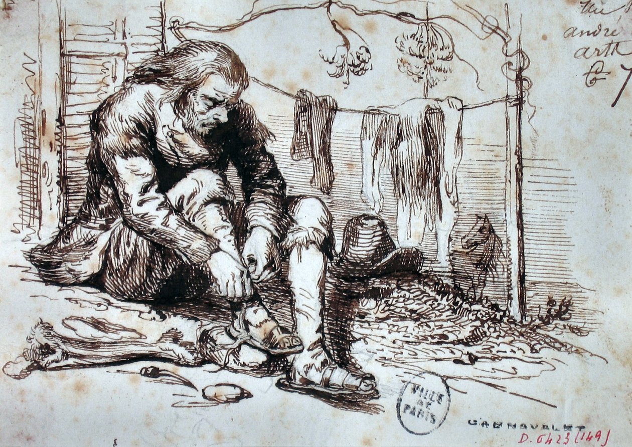 Robinson Crusoe? av Grandville