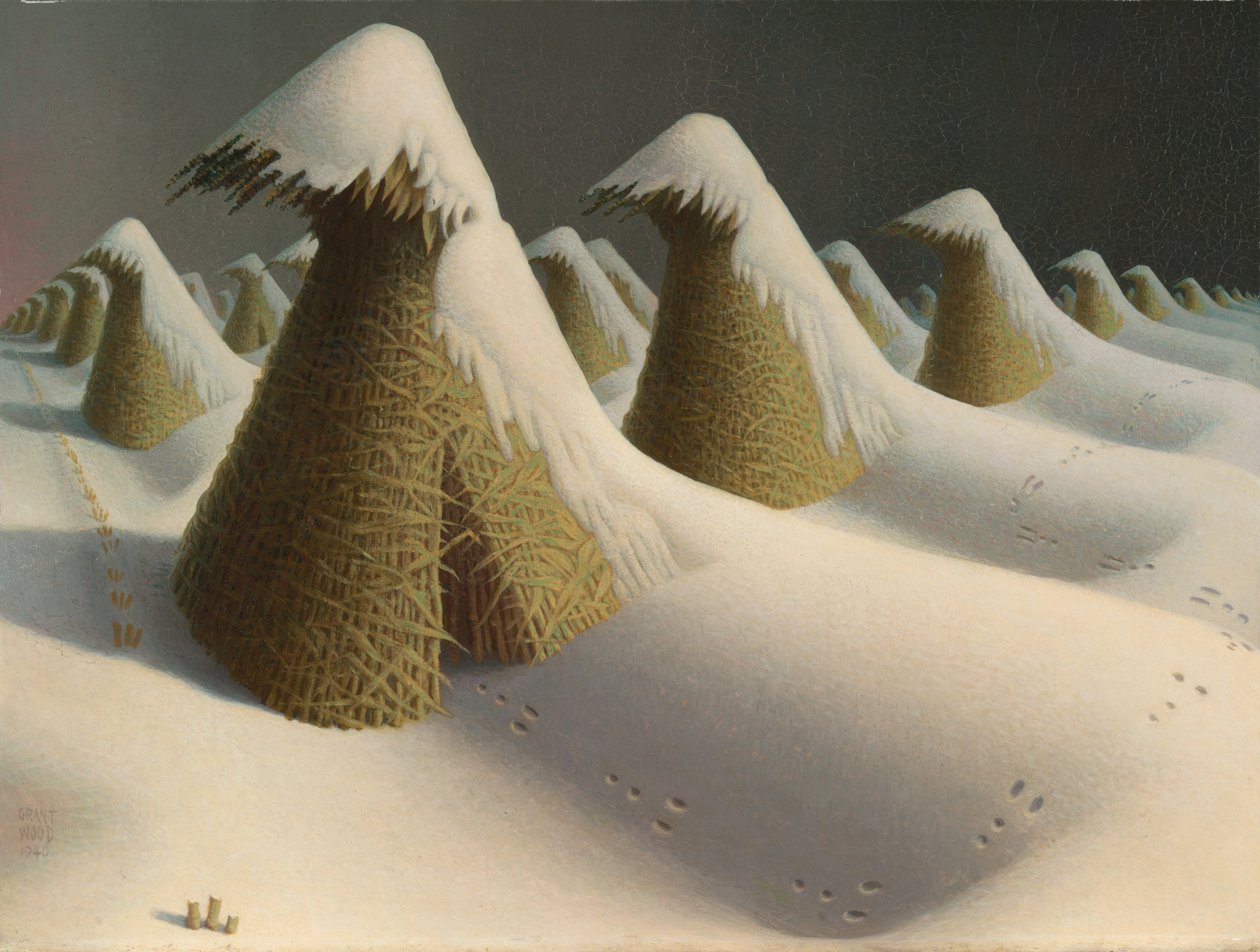 januari 1940-41 av Grant Wood