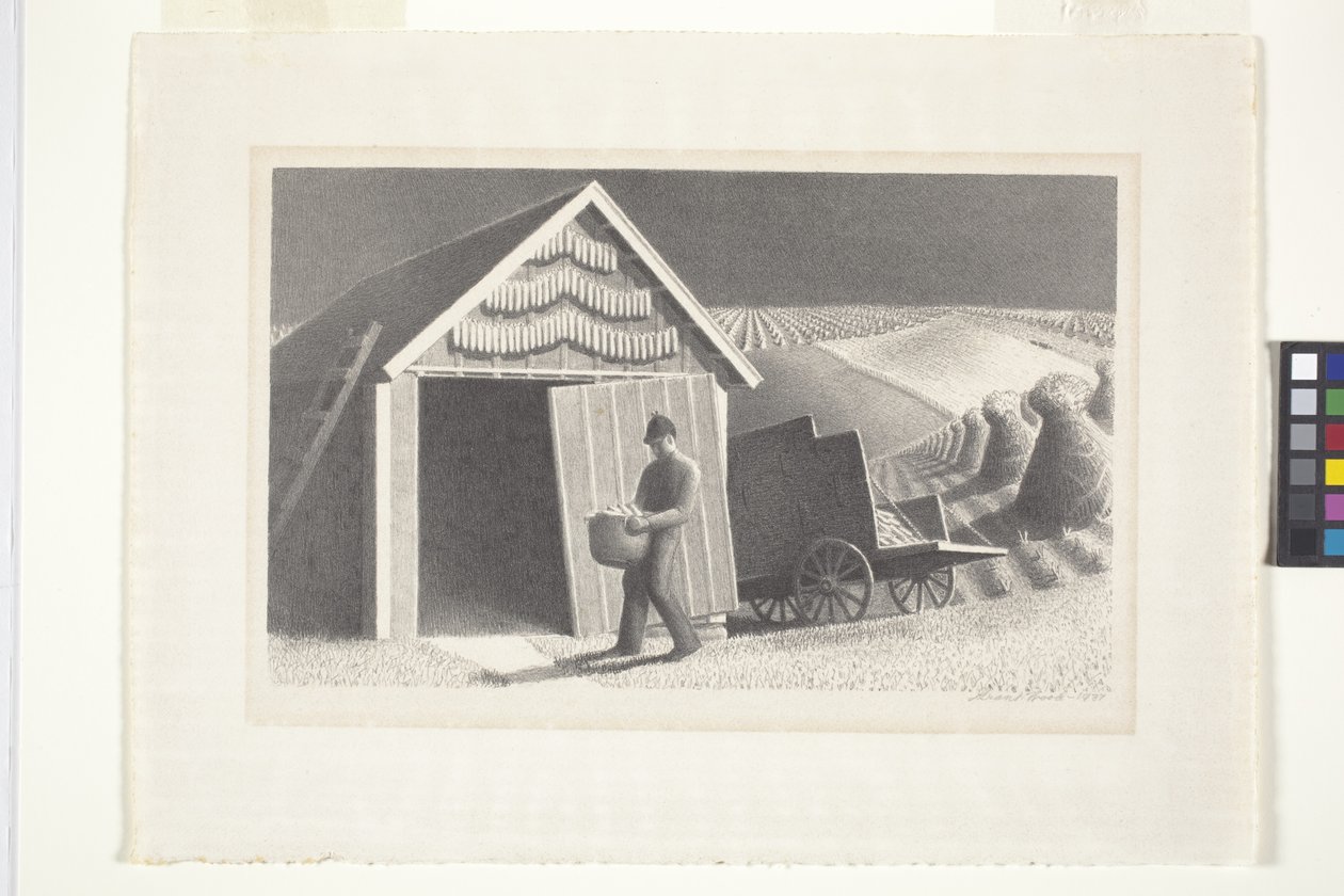 Tidpunkt för sådd och skörd av Grant Wood