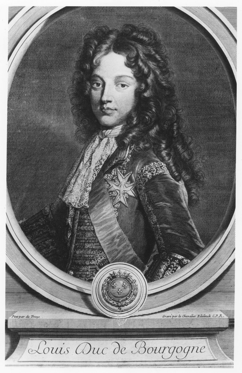 Louis, hertig av Bourgogne av Gérard Edelinck
