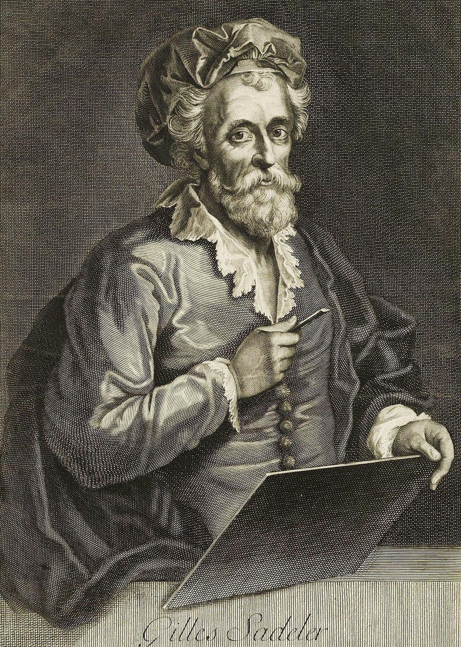 Aegidius Sadeler (1570-1629) av Gérard Edelinck