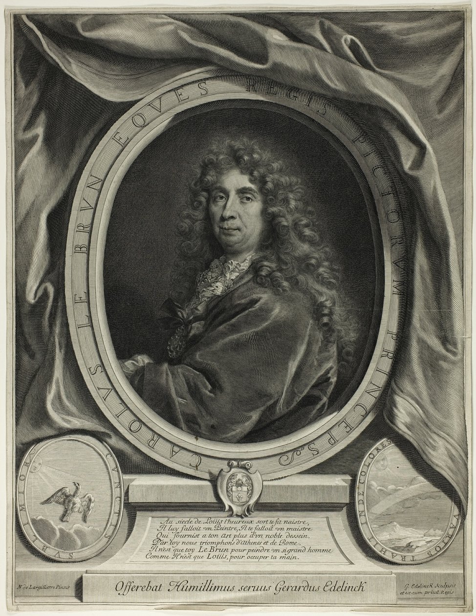 Karl den brune av Gérard Edelinck