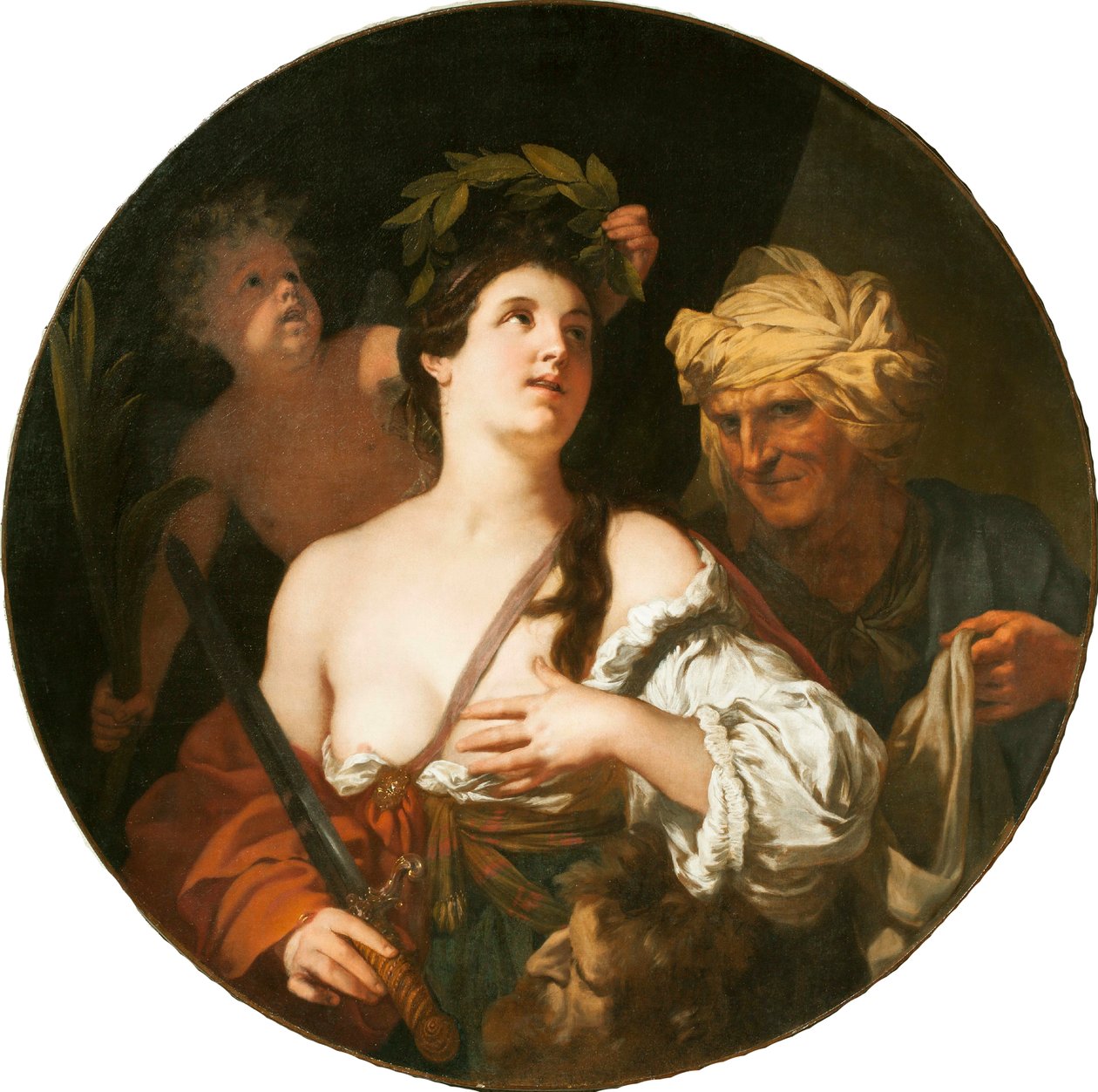 Judith med huvudet av Holofernes, 1687. av Gerard de Lairesse