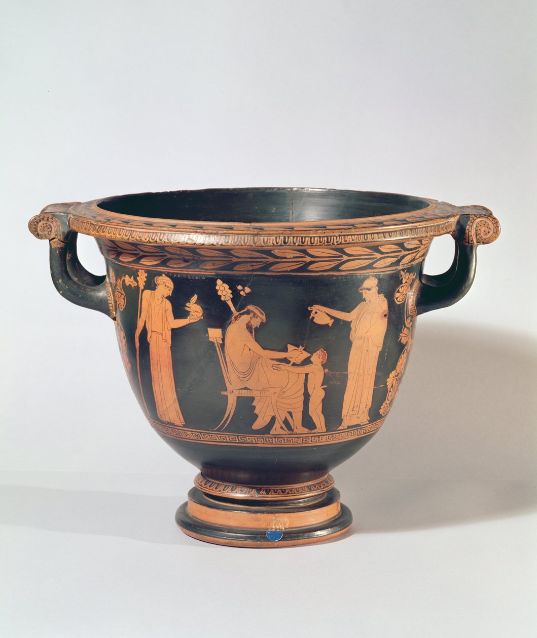 Attic rödfigur klockkrater, ca 450-440 f.Kr. (keramik) av Greek