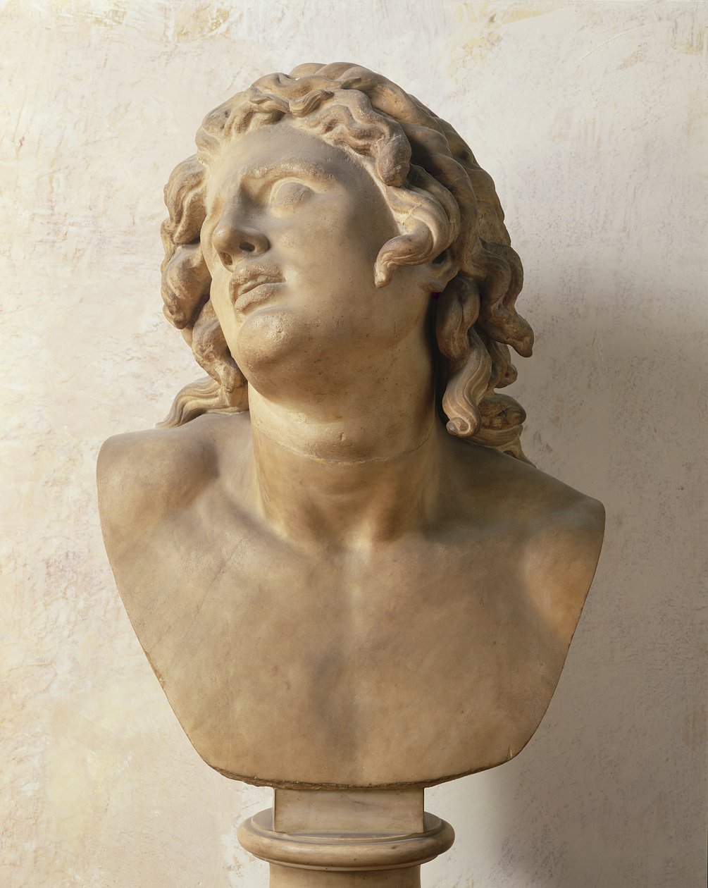 Byst av Alexander III (356-323 f.Kr.) den store av Greek