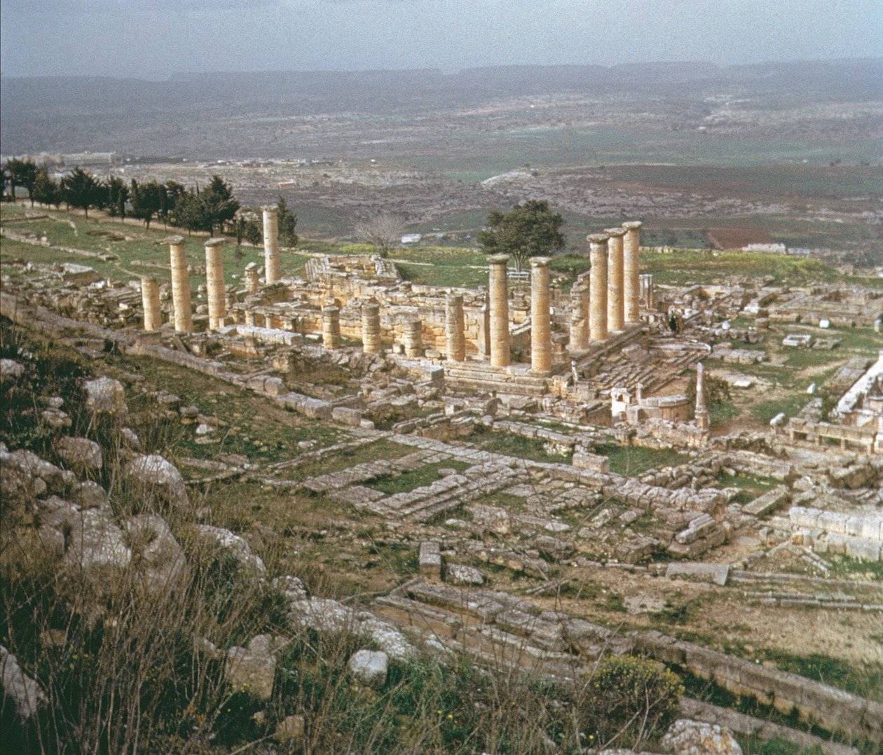 Allmän bild av nedre Cyrene av Greek