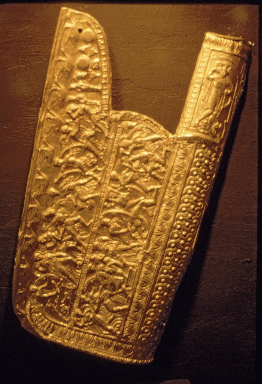 Guldkoger, från Filip II:s grav (359-336) vid Vergina (guld) av Greek