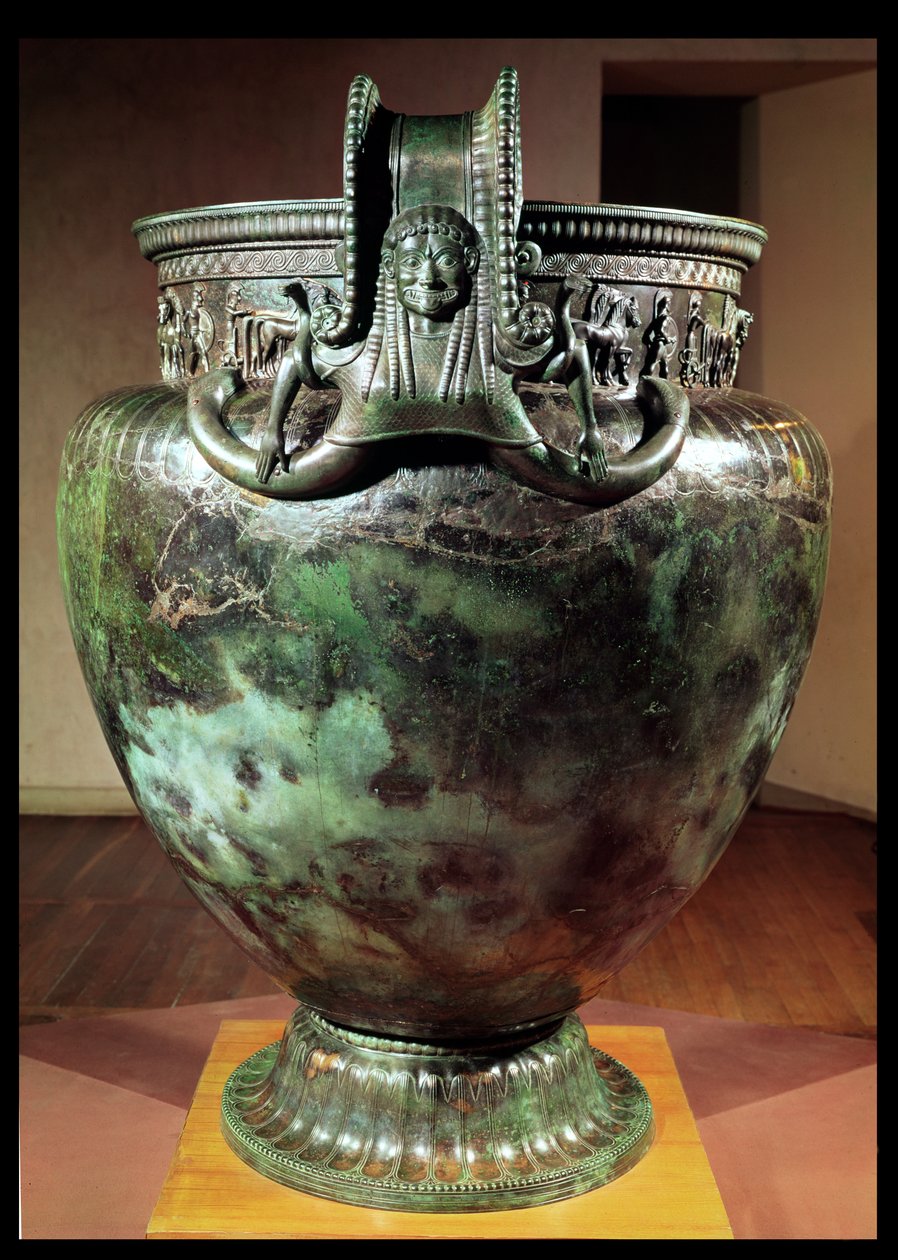 Krater, från graven till en prinsessa av Vix (brons) (se även 173539 och 175991) av Greek