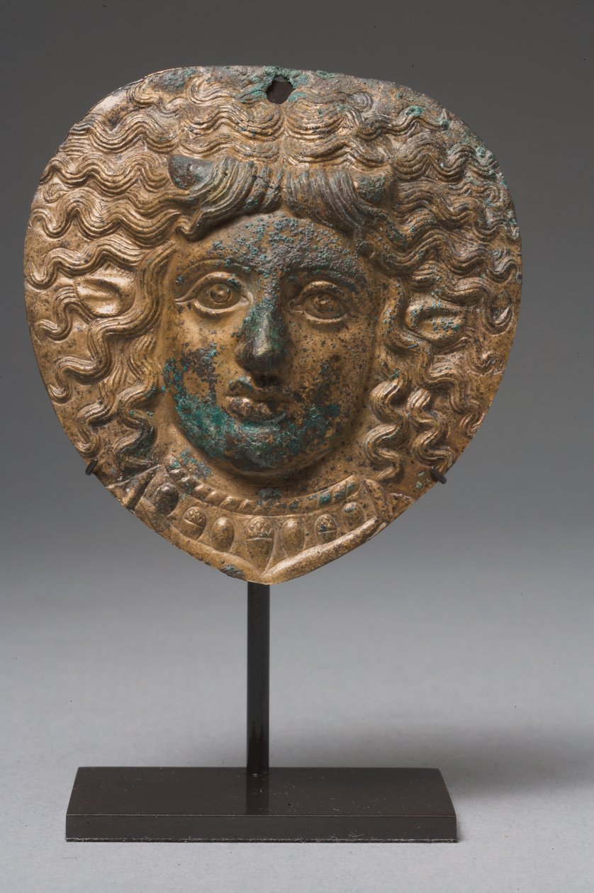 Applique repousse (brons) av Greek