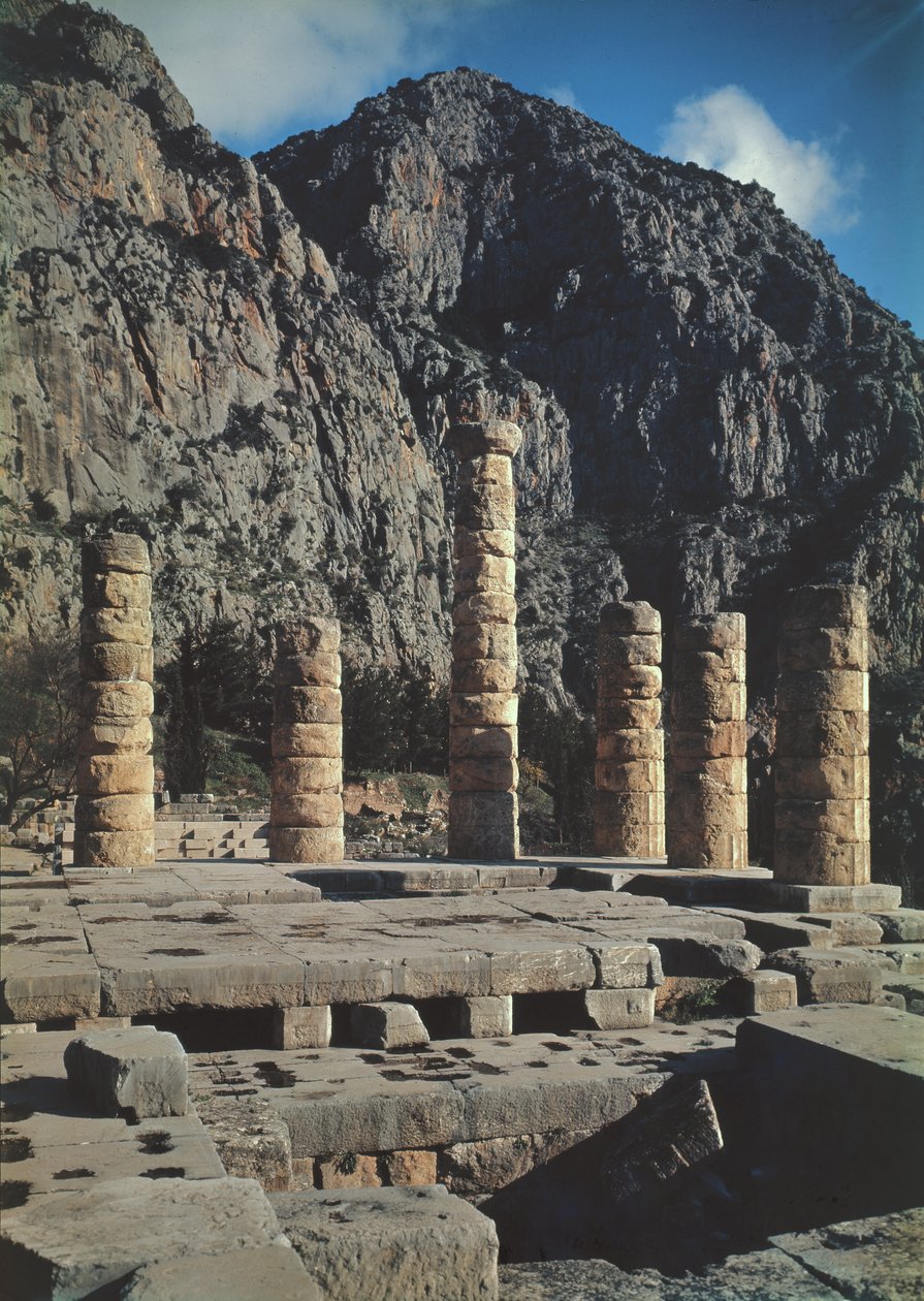 Ruins of the Temple of Apollo  av Greek