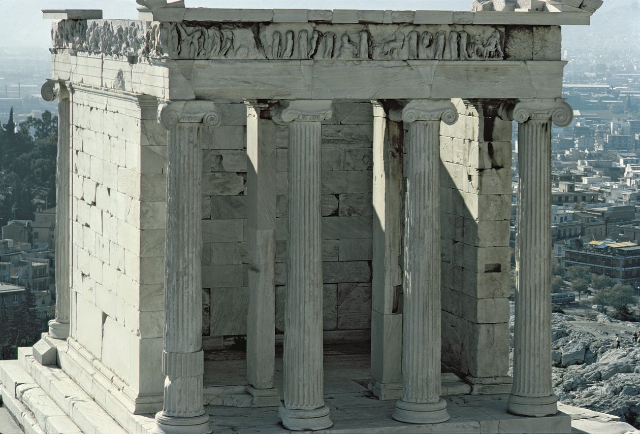 Temple of Athena Nike, byggt c.435 BC-425 BC av Greek