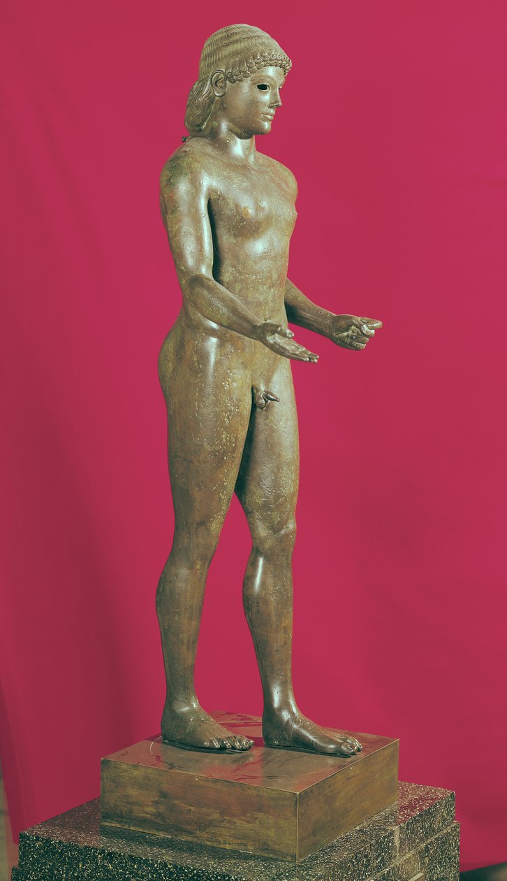 Apollon från Piombino (brons) (se även 94610, 98014 och 98015) av Greek
