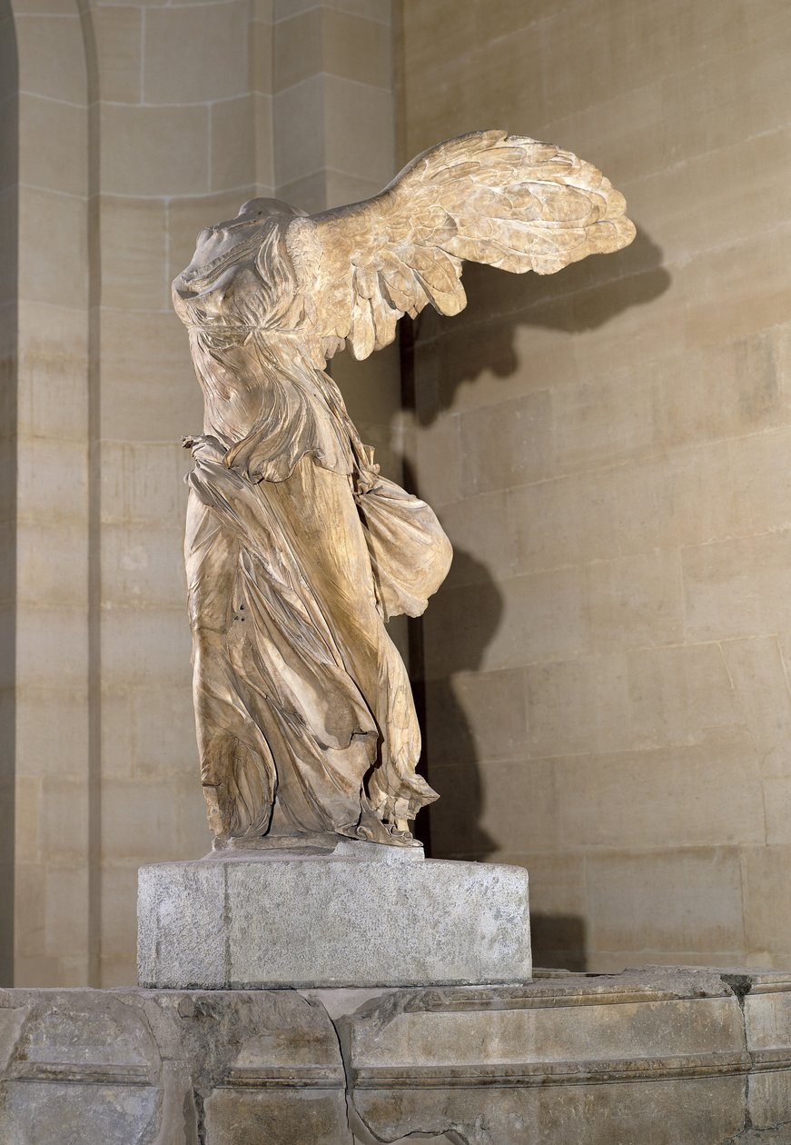 The Victory of Samothrace (parisk marmor) (se även 54788, 92583 och 94601-03, 239936, 326608) av Greek