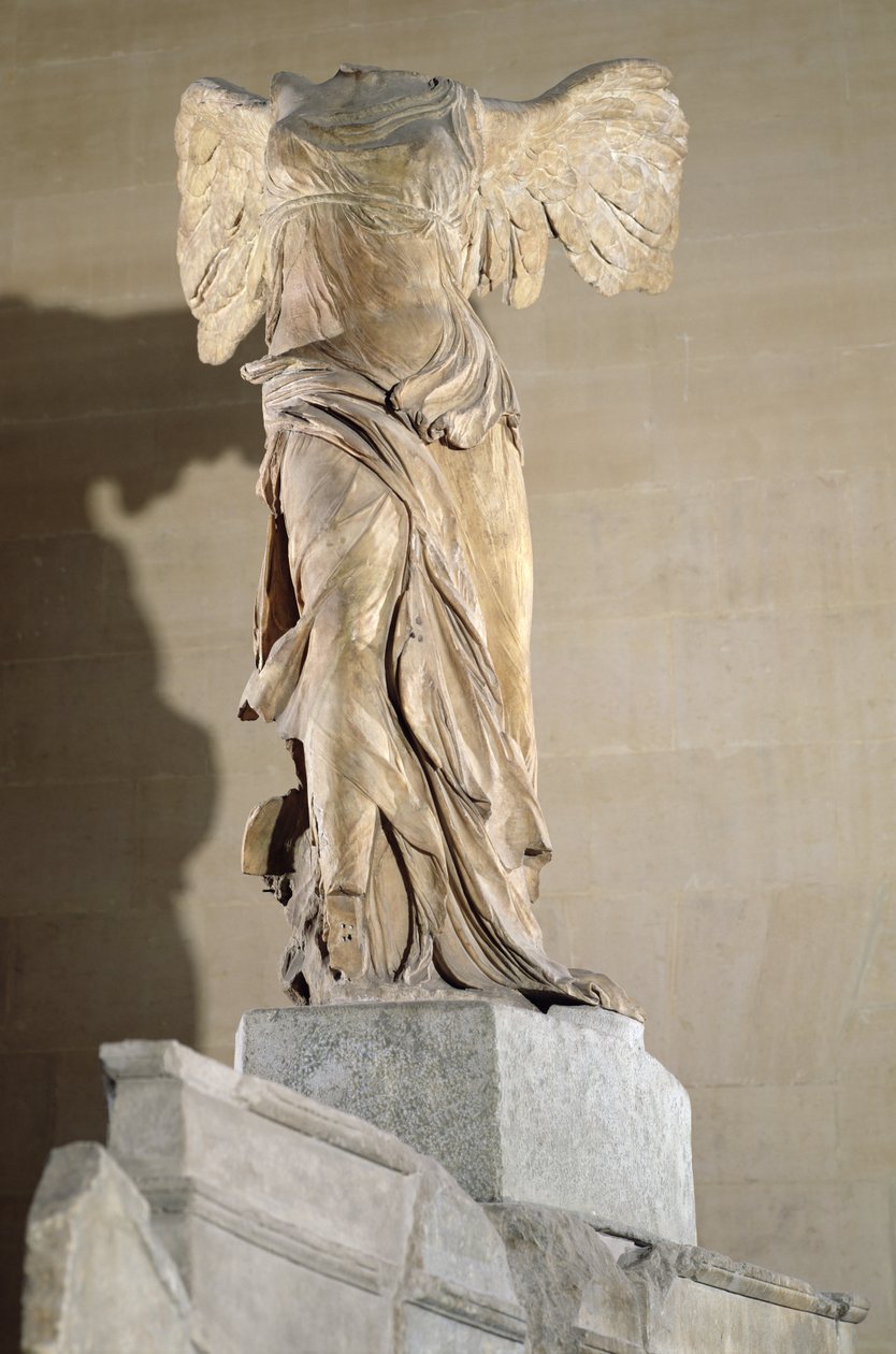The Victory of Samothrace (parisk marmor) (se även 92583 och 94601-03 och 154093) av Greek