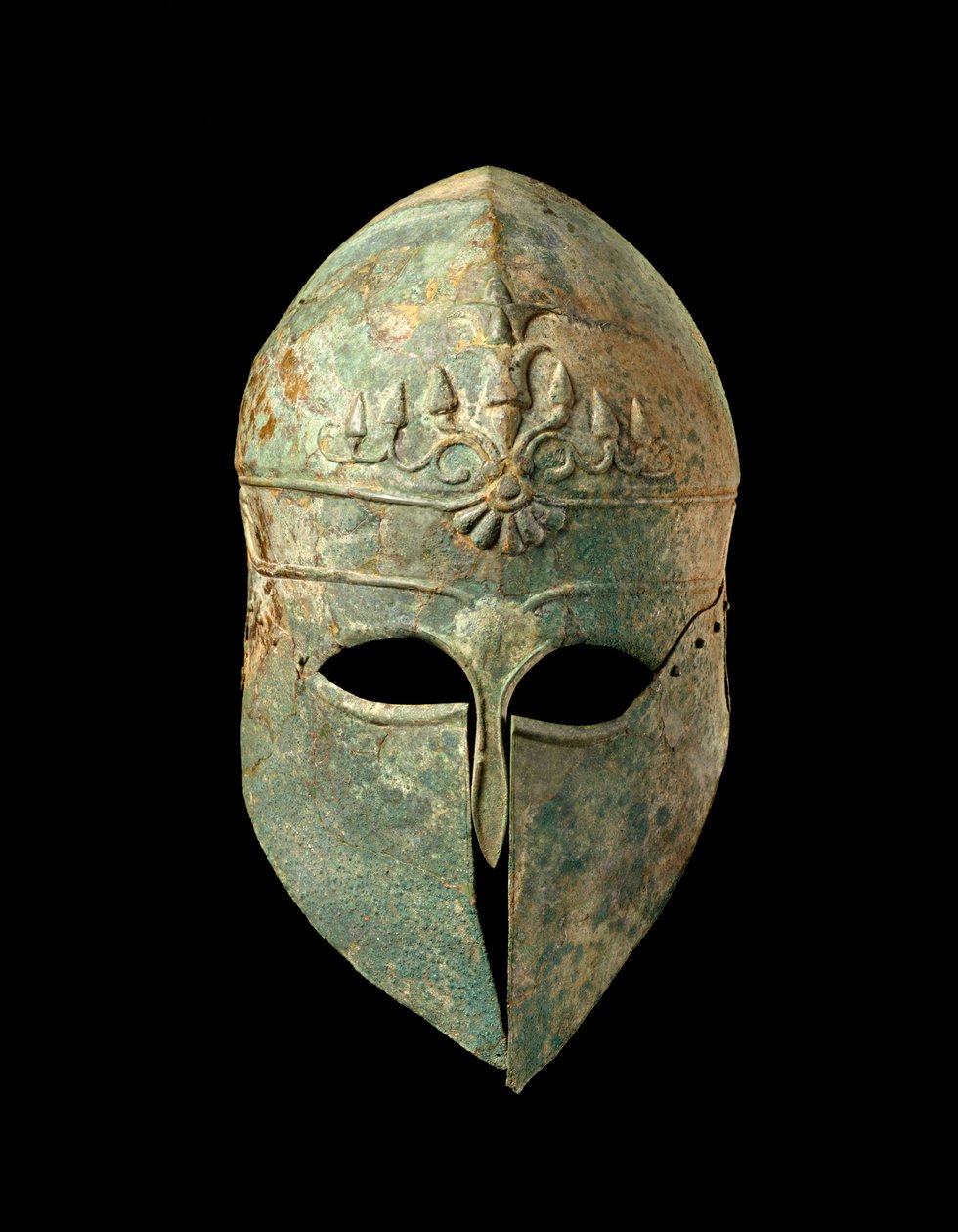 Korintisk hjälm, c.495 f.Kr av Greek