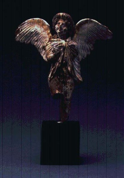 Eros, figur möjligen från Boeotia, hellenistisk period (terrakotta) av Greek