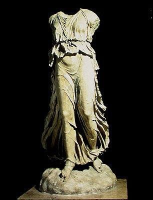 Figur av Nike, personifiering av Victory av Greek