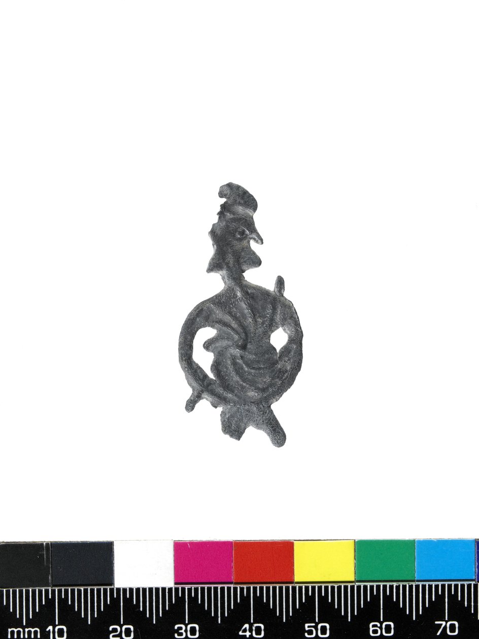 Figur av en krigare (lead) av Greek