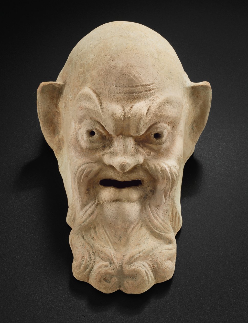Mask av Pornoboskos av Greek